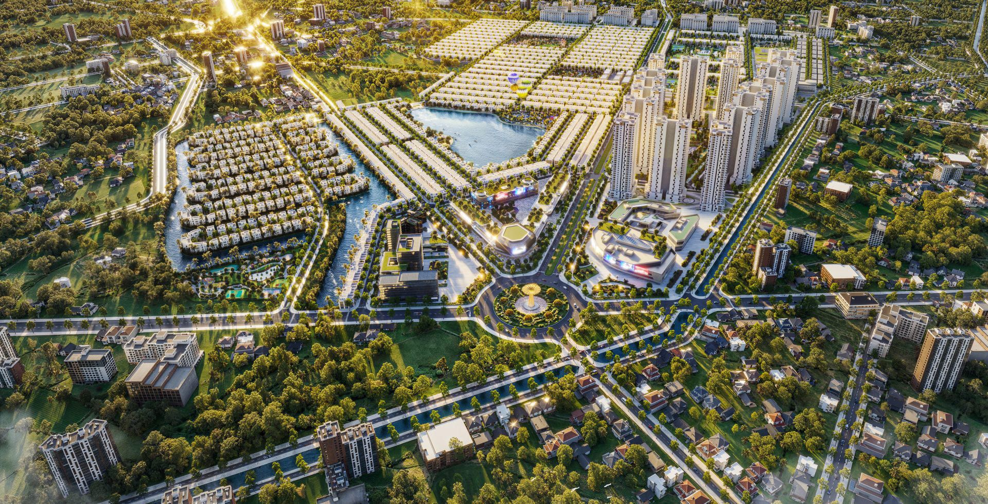 phối cảnh vinhomes hóc môn