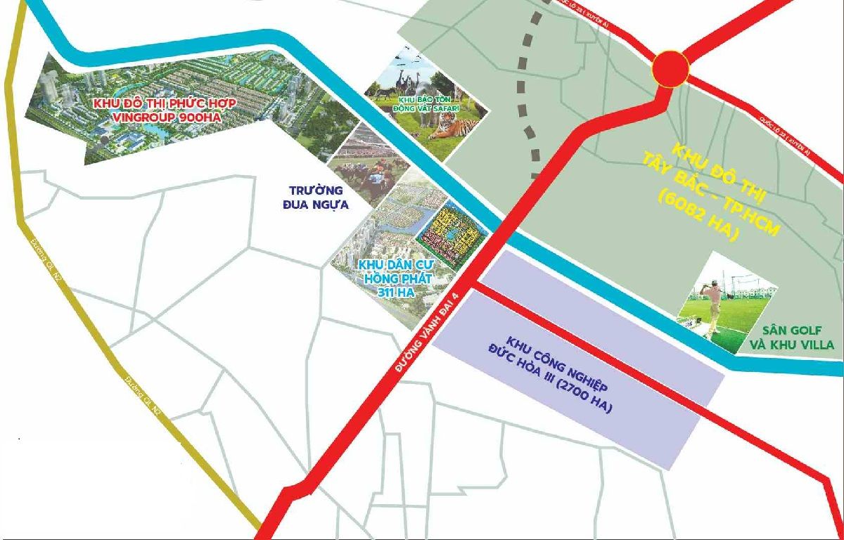 liên kết vùng vinhomes saigon park hóc môn