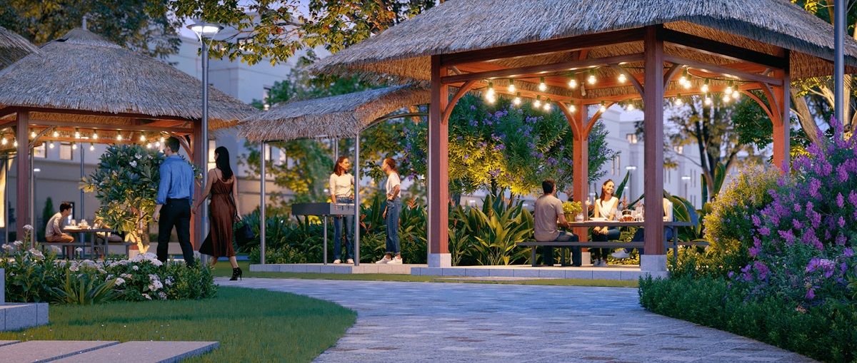 tiệc nướng bbq tại Vinhomes Hóc Môn