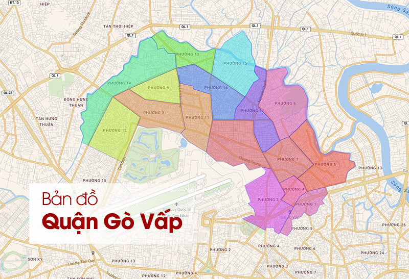  Bản đồ Quận Gò Vấp TPHCM - Cập nhật 2024