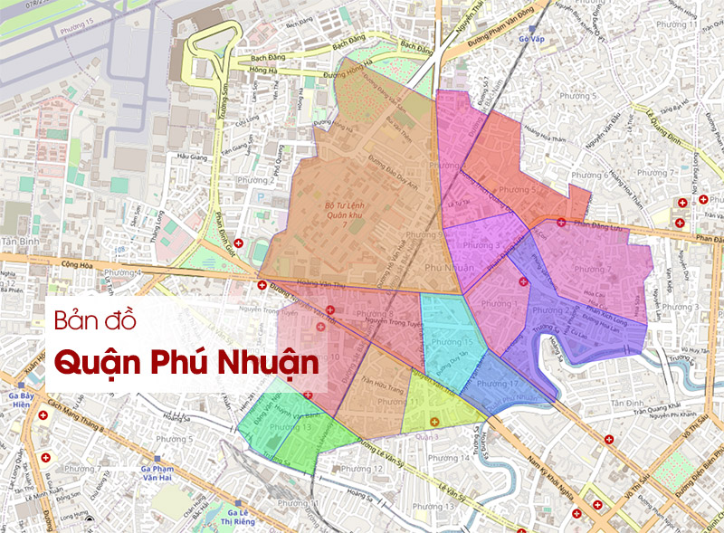 Bản đồ Quận Phú Nhuận TPHCM - Cập nhật 2024