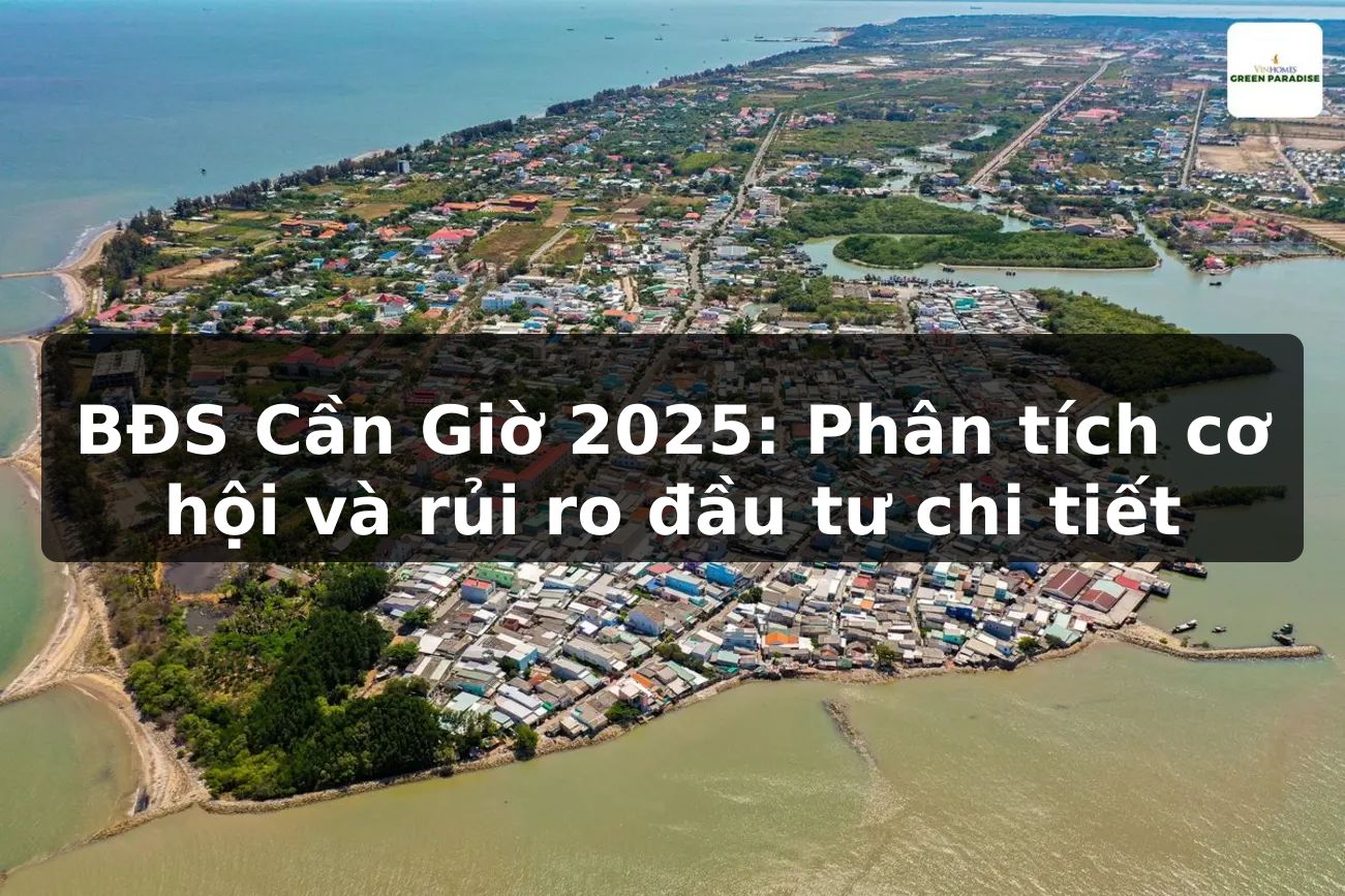 BĐS Cần Giờ 2025: Phân tích cơ hội và rủi ro đầu tư chi tiết