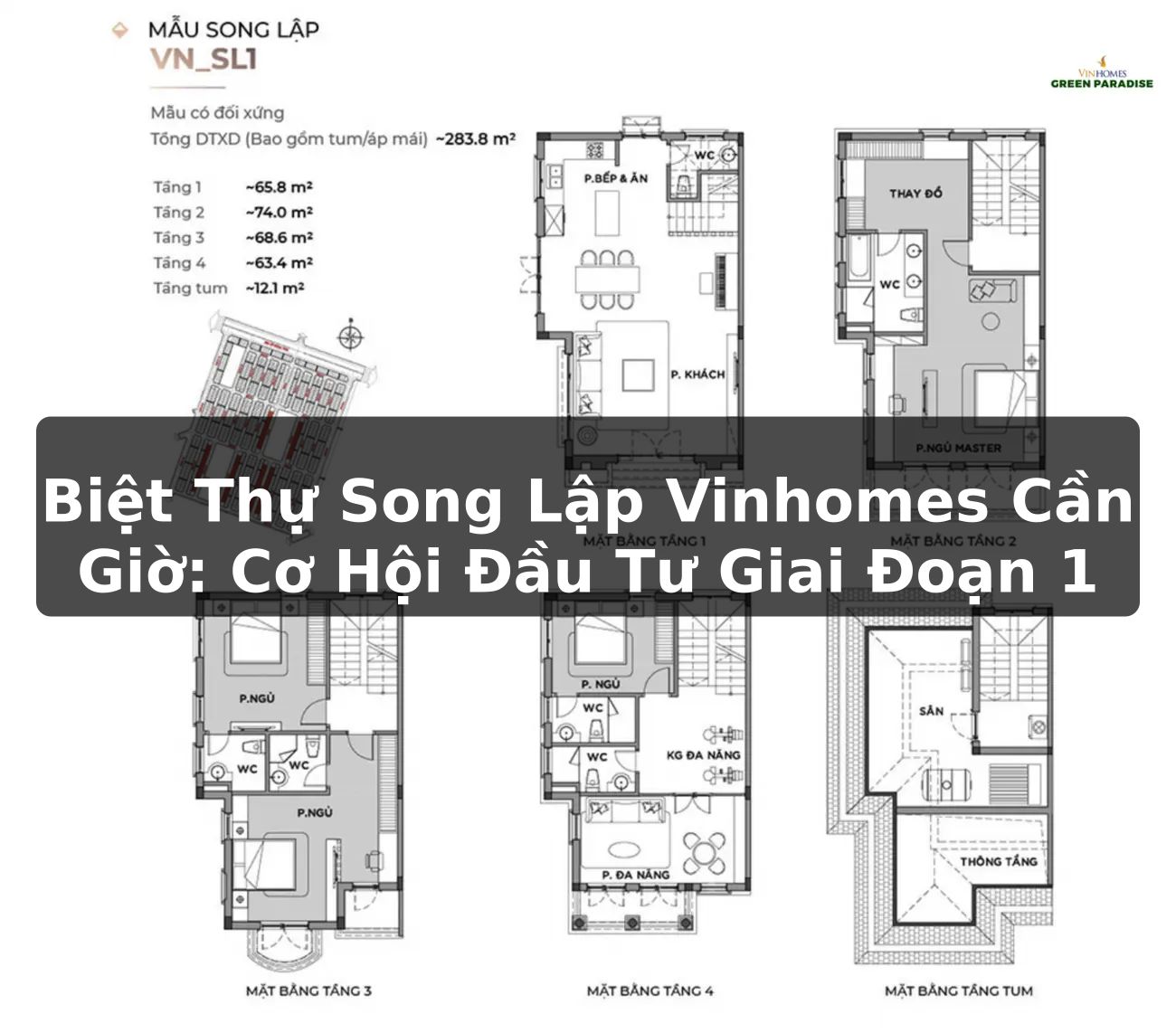 Biệt Thự Song Lập Vinhomes Cần Giờ: Cơ Hội Đầu Tư Giai Đoạn 1