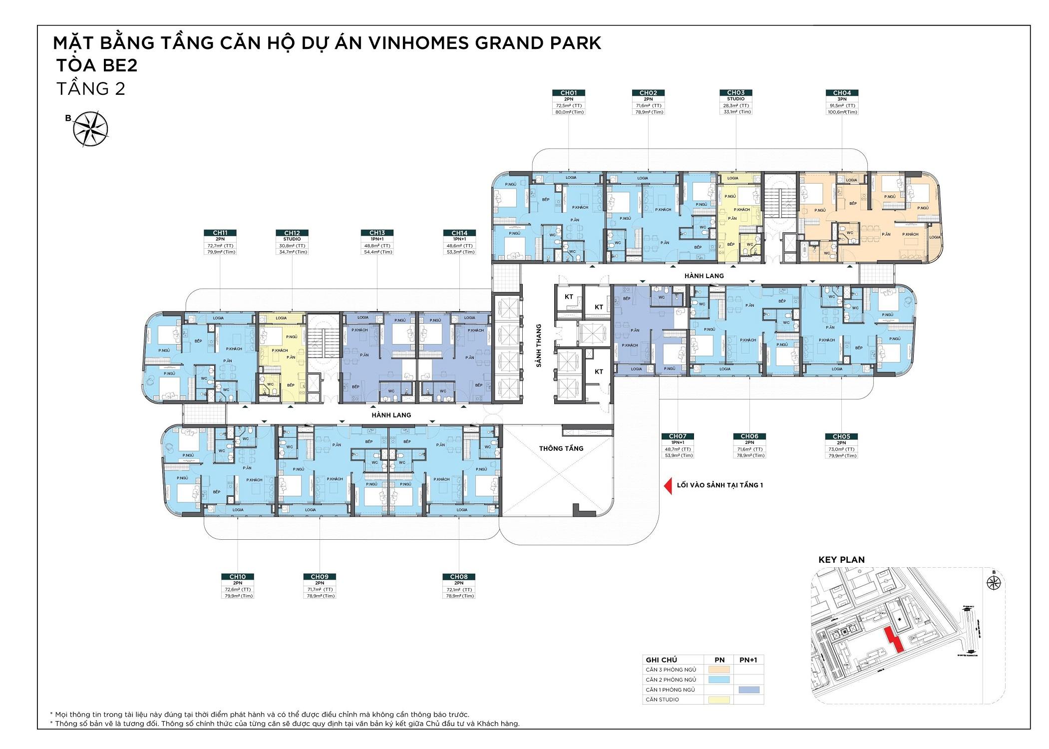  Căn hộ The Beverly BE2 - Vinhomes Grand Park Quận 9