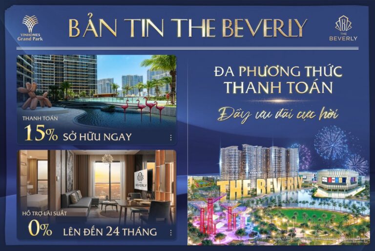  Căn hộ The Beverly - Giá bán mới nhất 2024