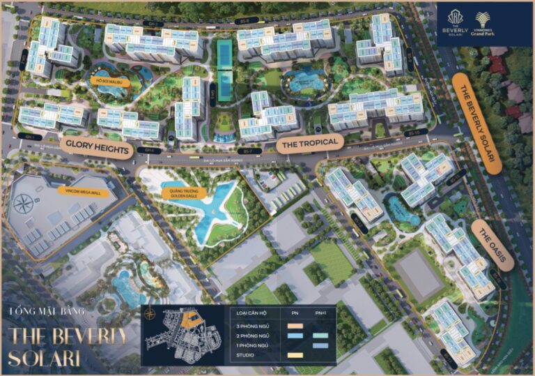  Căn hộ The Beverly Solari - Vị trí đẹp, Tiện ích đầy đủ