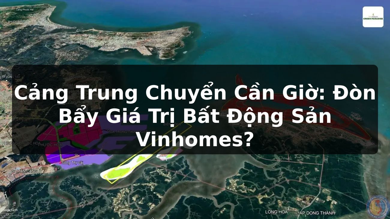 Cảng Trung Chuyển Cần Giờ: Đòn Bẩy Giá Trị Bất Động Sản Vinhomes?