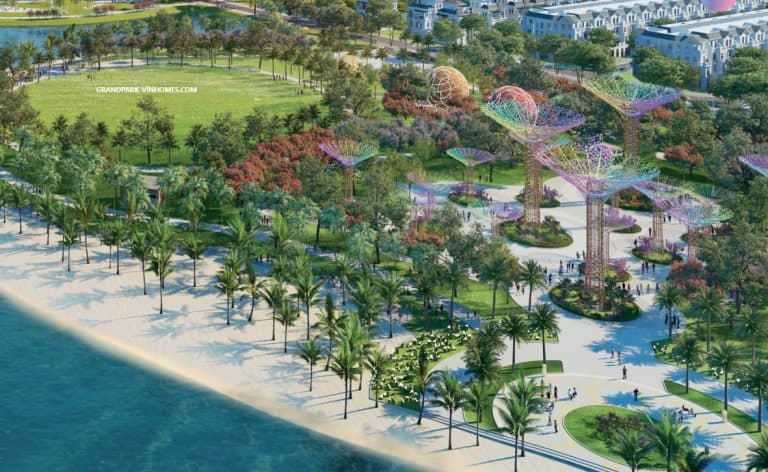  Công viên Ánh Sáng Vinhomes Grand Park - TP.HCM