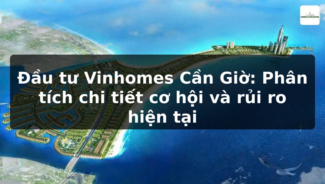 Đầu tư Vinhomes Cần Giờ: Phân tích chi tiết cơ hội và rủi ro hiện tại