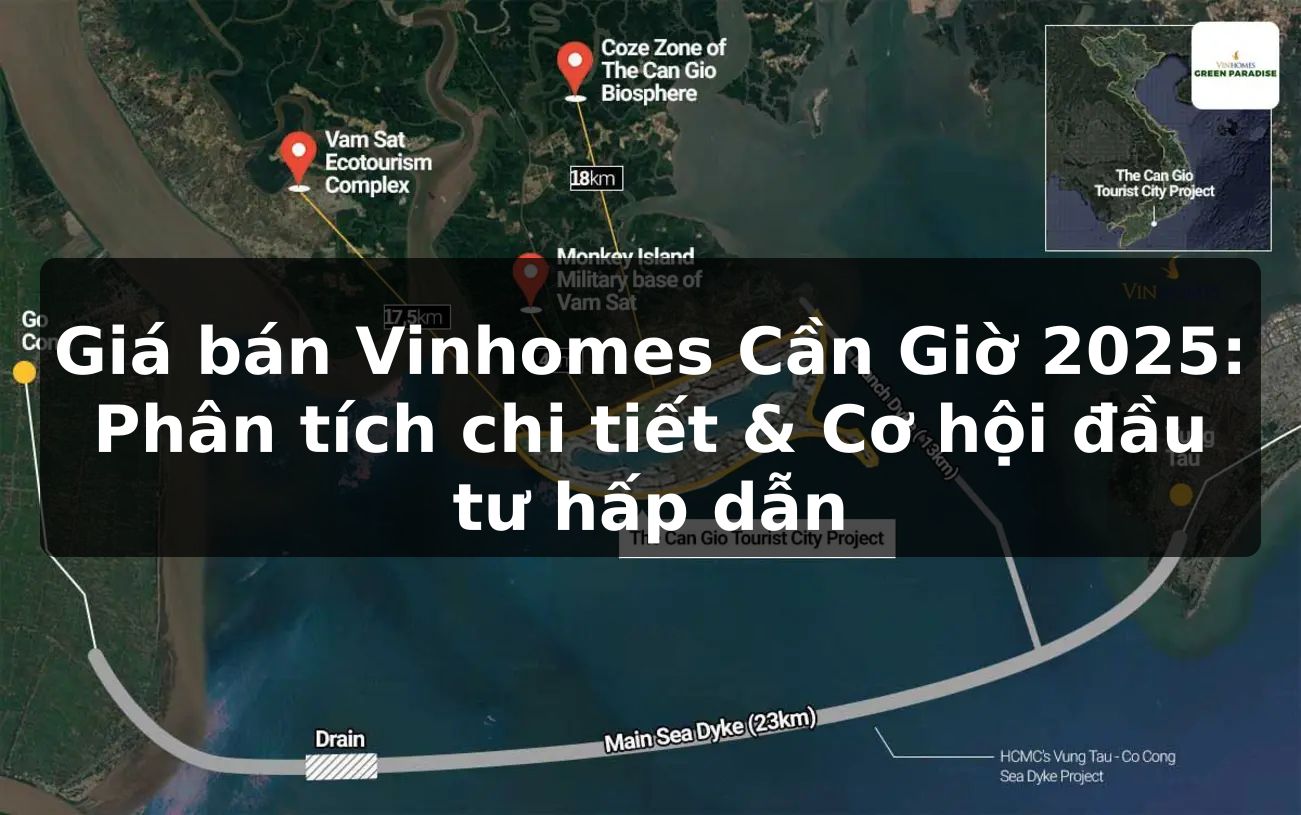 Giá bán Vinhomes Cần Giờ 2025: Phân tích chi tiết & Cơ hội đầu tư hấp dẫn