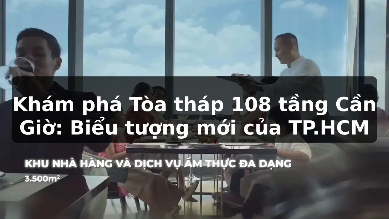 Khám phá Tòa tháp 108 tầng Cần Giờ: Biểu tượng mới của TP.HCM