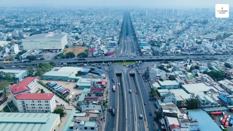 Quốc lộ 22 mở rộng: Giá nhà Vinhomes Hóc Môn có gì thay đổi?