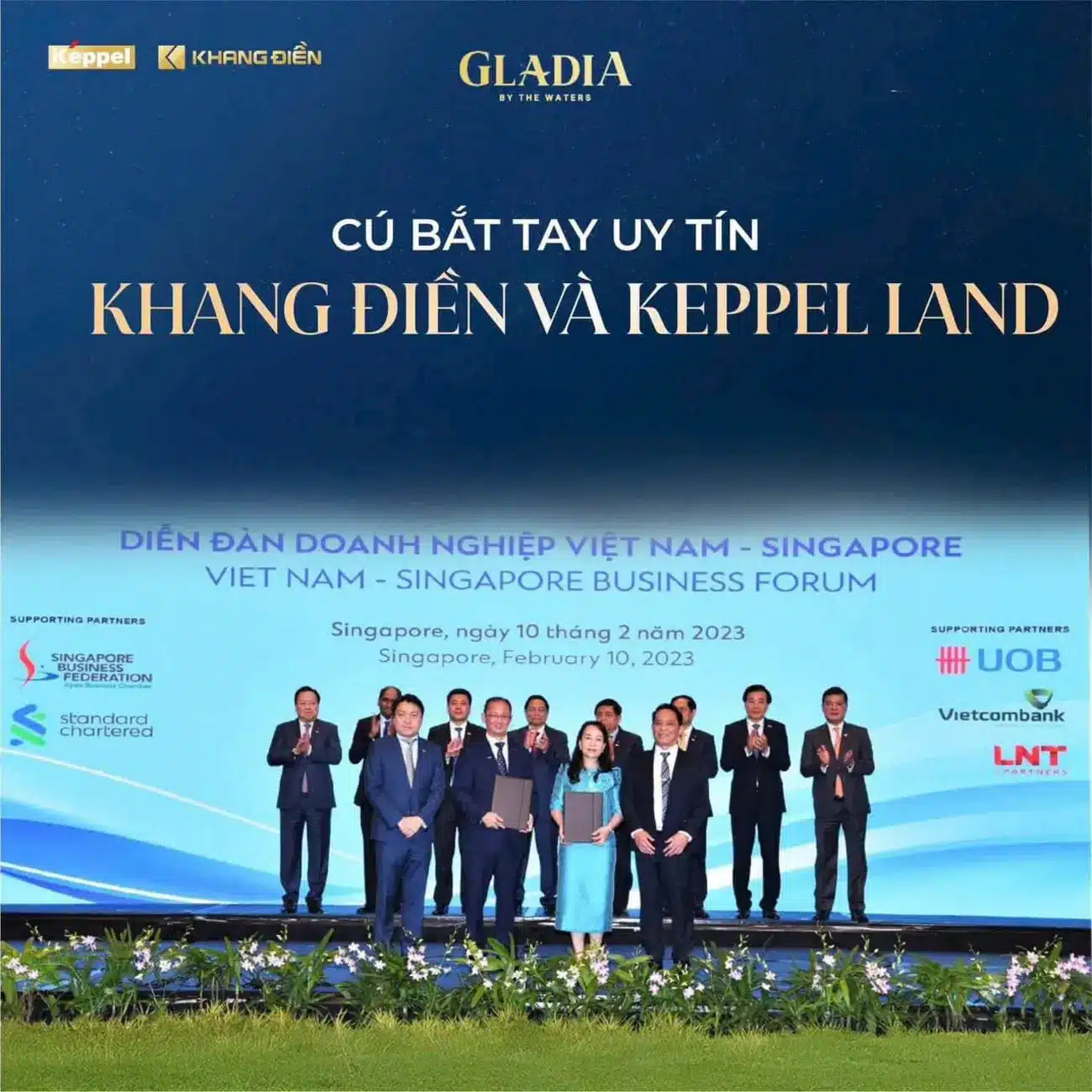 Sự kiện ra mắt dự án Gladia by the Waters tại GEM Center