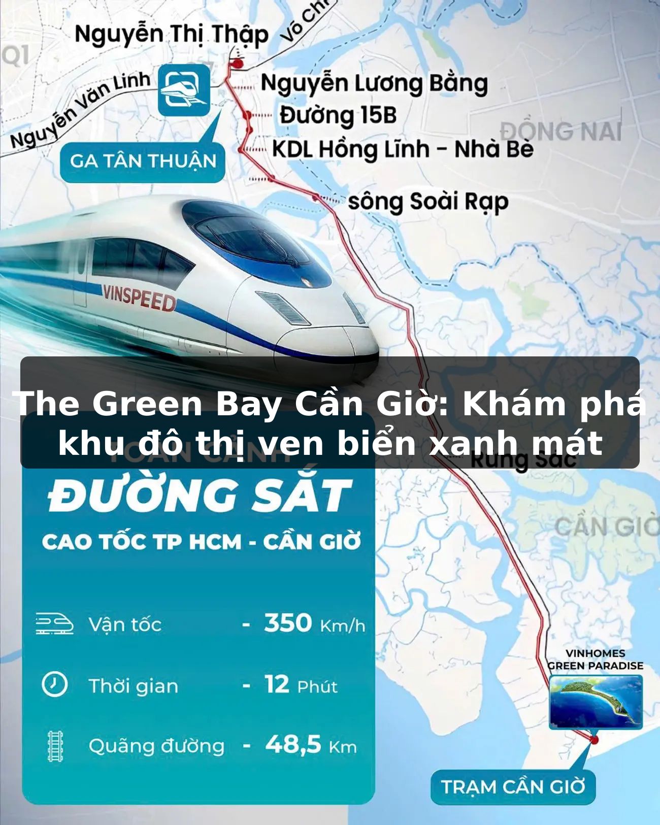 The Green Bay Cần Giờ: Khám phá khu đô thị ven biển xanh mát