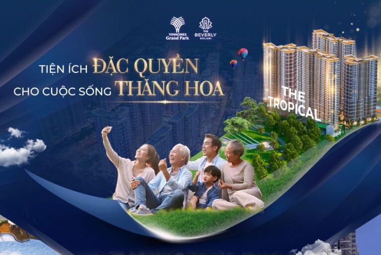  The Tropical Beverly Solari - Khu dân cư xanh mát, yên tĩnh