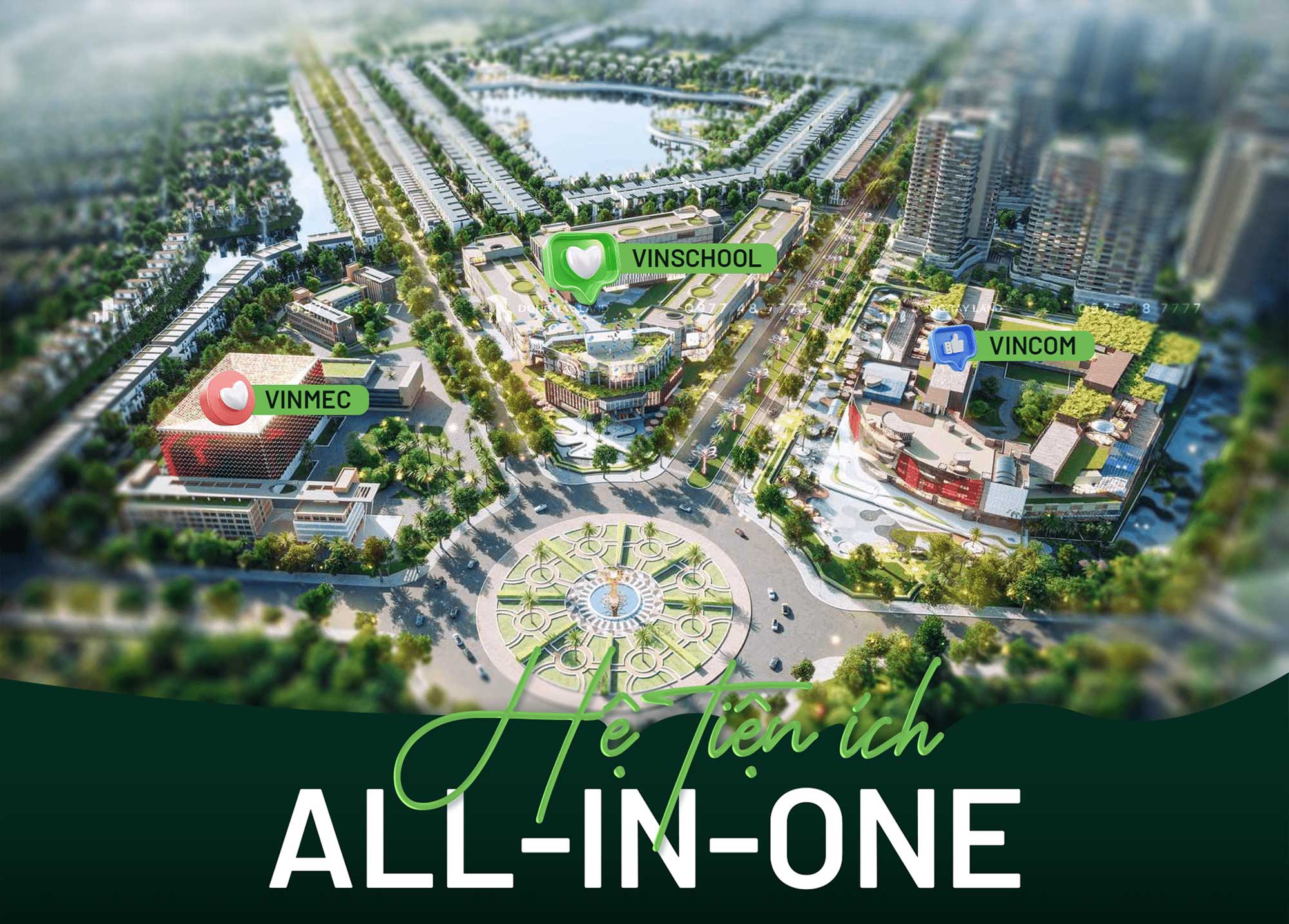 Tiện ích tại Vinhomes Saigon Park khu Tây Bắc