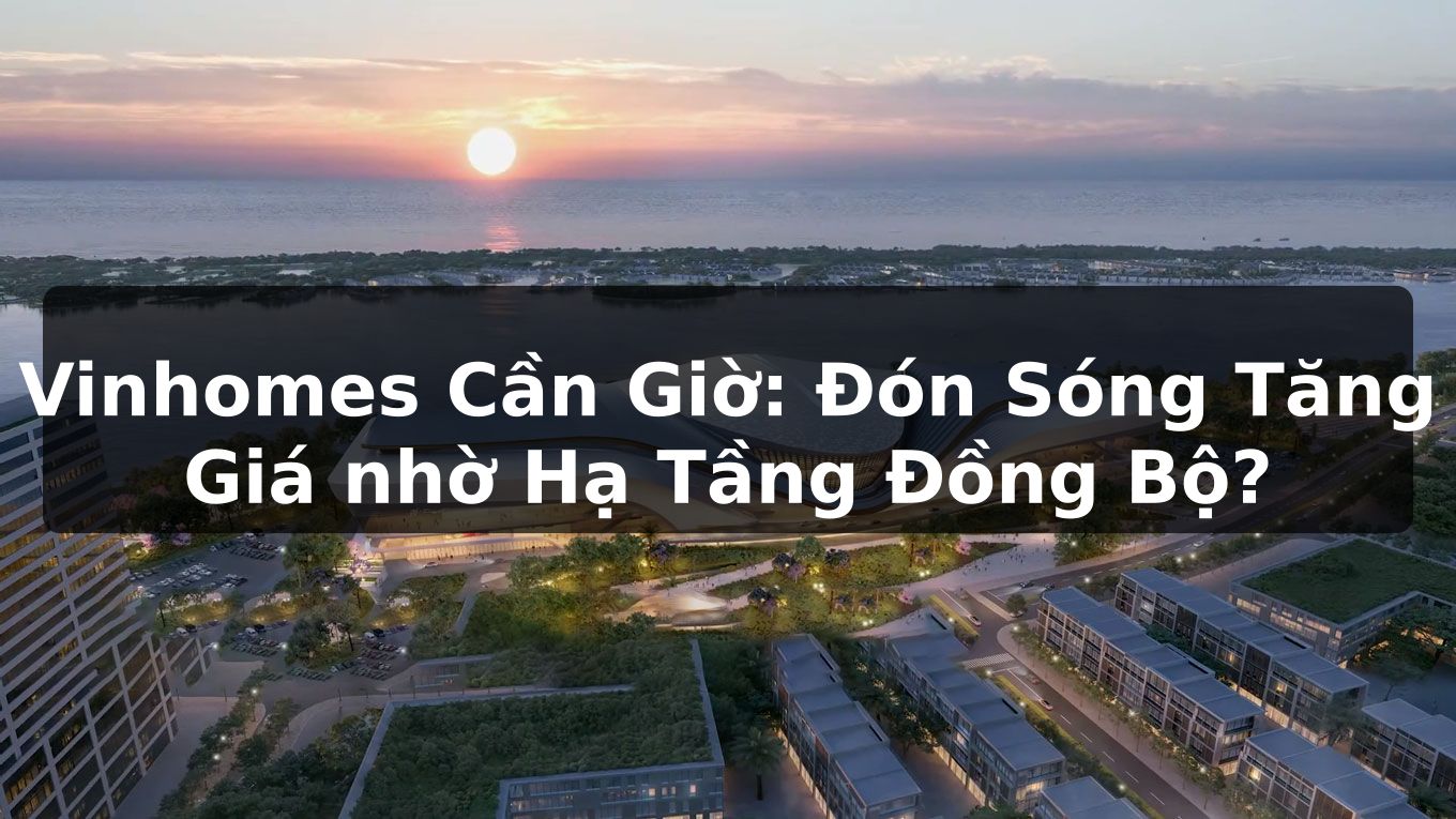 Vinhomes Cần Giờ: Đón Sóng Tăng Giá nhờ Hạ Tầng Đồng Bộ?