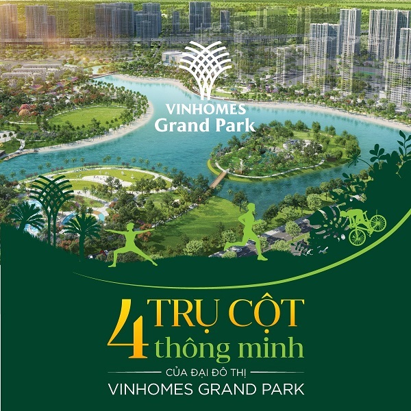  Vinhomes Grand Park Quận 9 - Tiện ích đầy đủ, Sống xanh