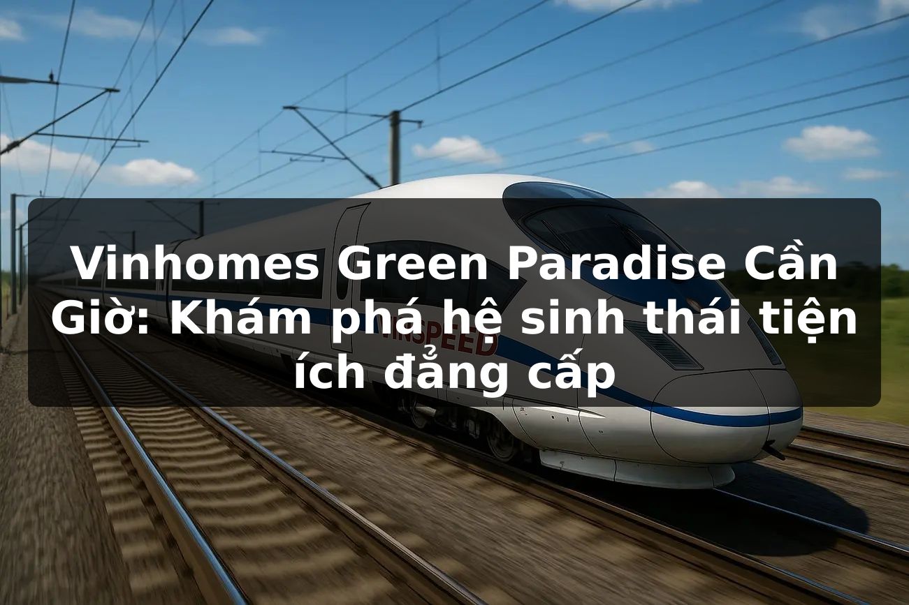 Vinhomes Green Paradise Cần Giờ: Khám phá hệ sinh thái tiện ích đẳng cấp