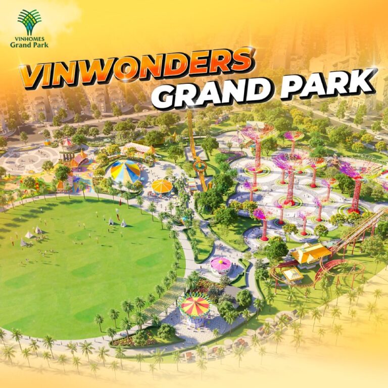  VinWonders Grand Park - Khu vui chơi TP Thủ Đức